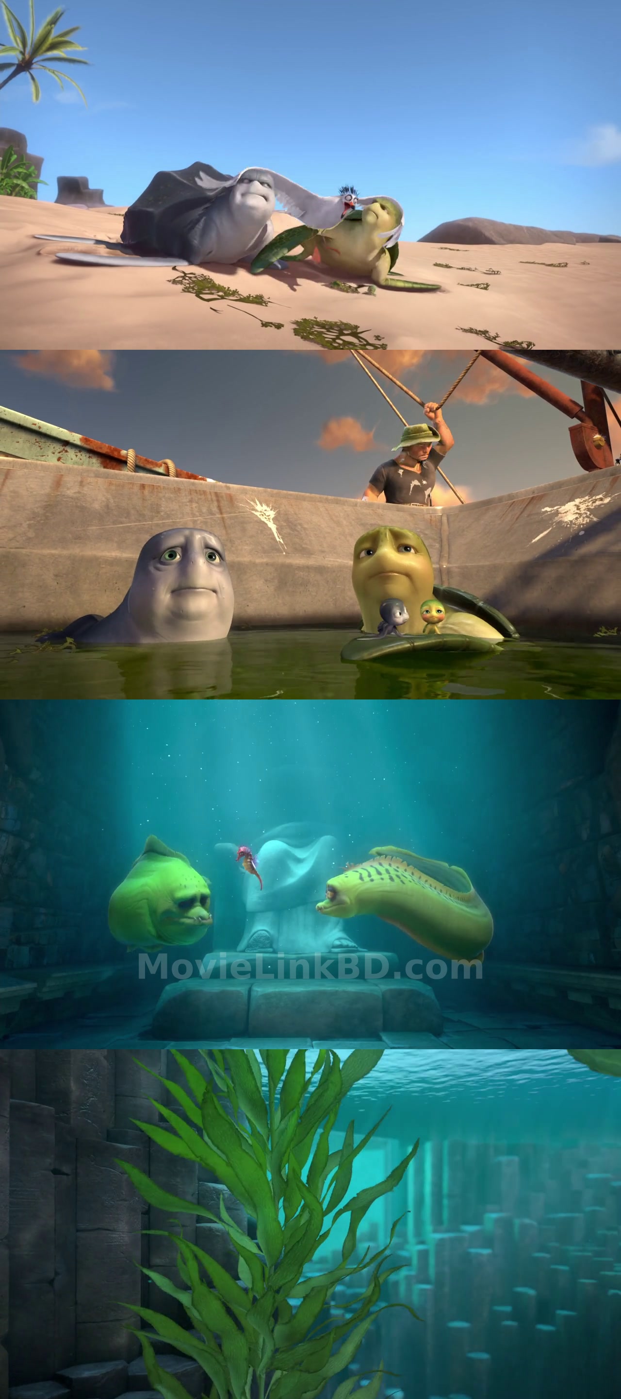 A Turtles Tale Sammys Adventure 2 (2012) &bull; Hindi + Dual Audio on MovieLinkBD Movie