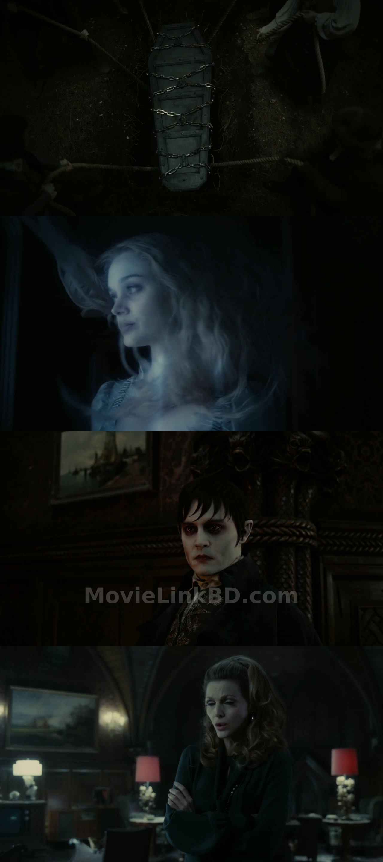 Dark Shadows (2012) &bull; English + Hindi + Dual Audio on MovieLinkBD Movie