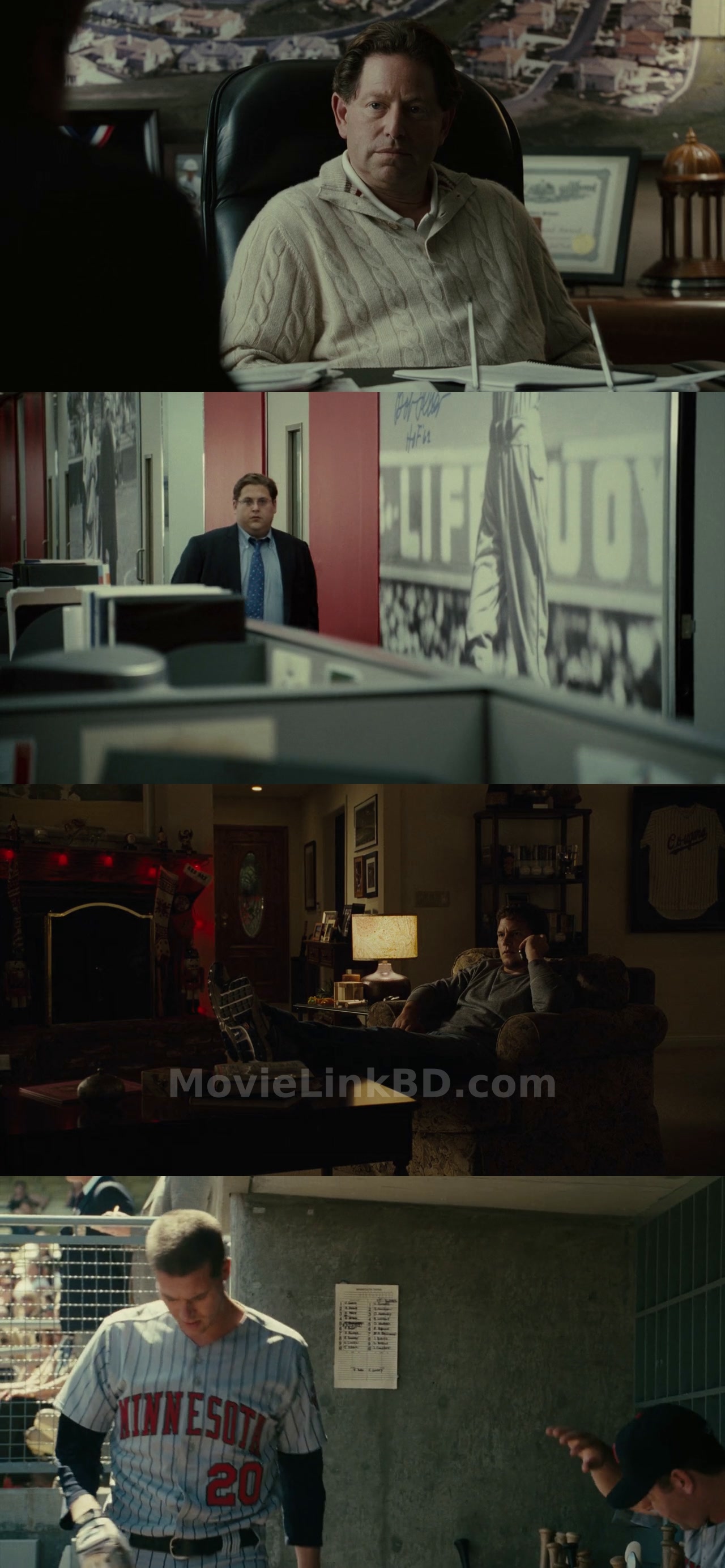 Moneyball (2011) &bull; Hindi + Dual Audio on MovieLinkBD Movie