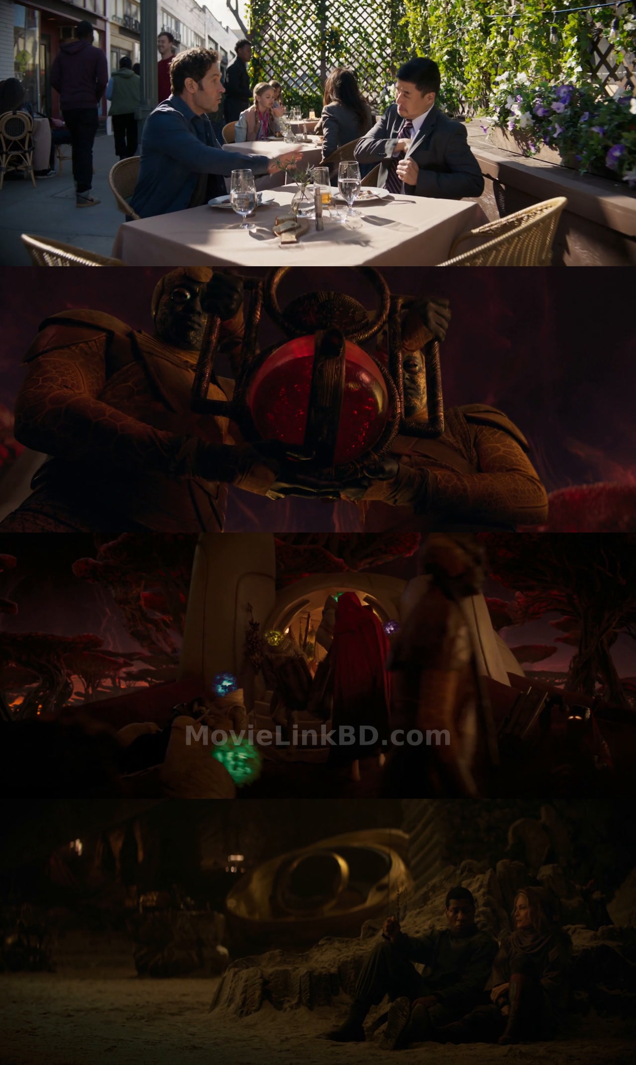 Screenshot of Ant-Man and the Wasp: Quantumania (2023) &bull; Hindi + English on MovieLinkBD