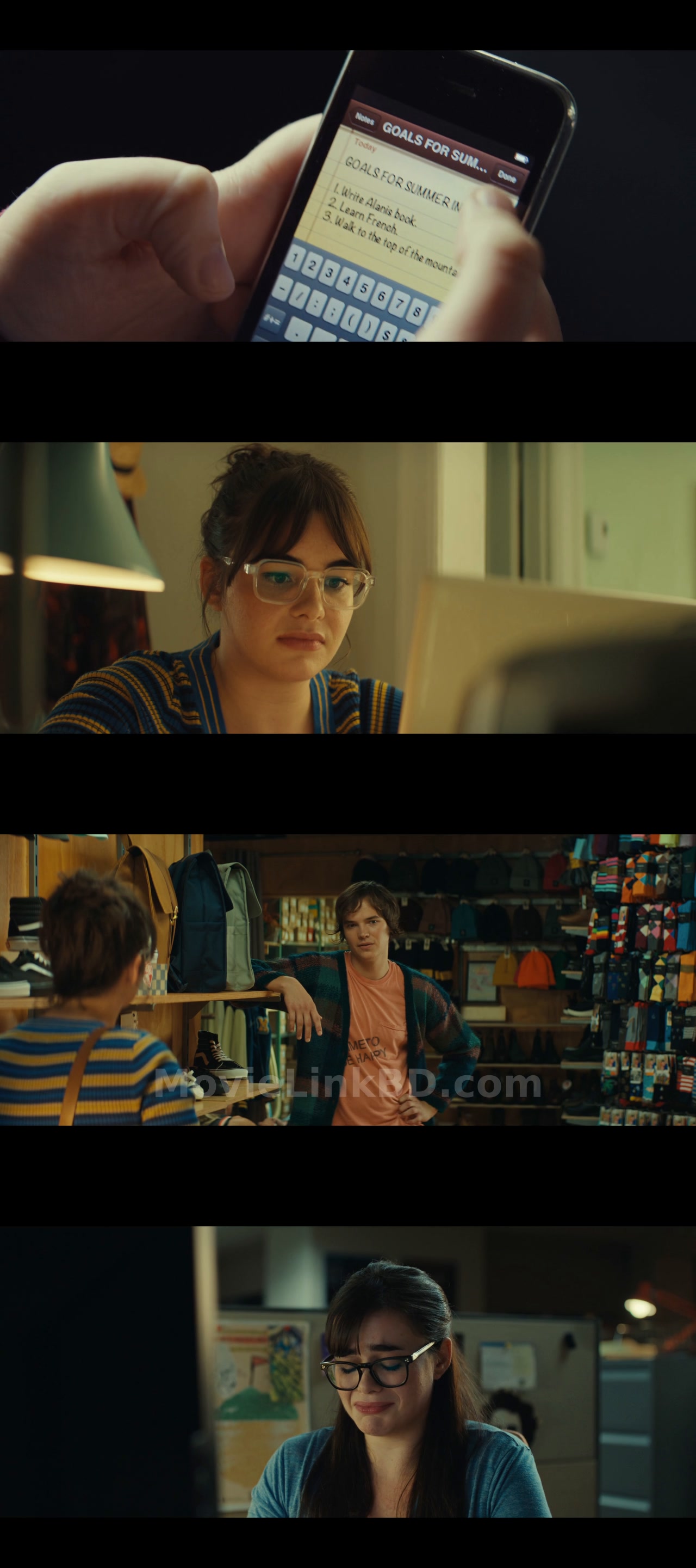Screenshot of Mile End Kicks (2026) &bull; Hindi + English on MovieLinkBD
