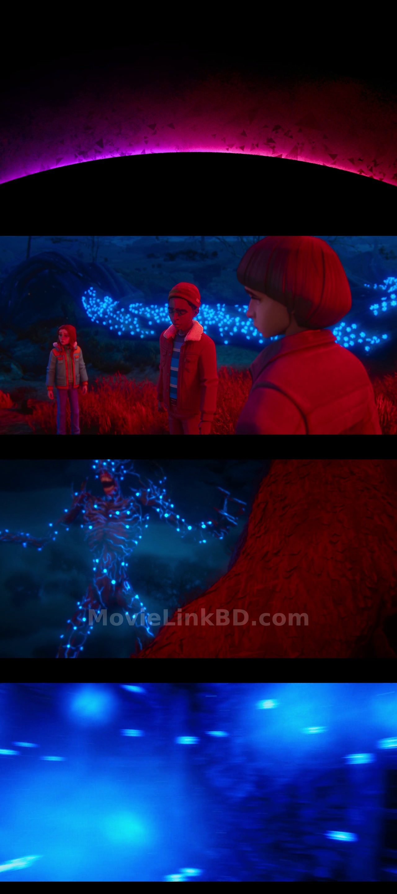 Screenshot of Stranger Things: Tales from '85  S02 Complete (2026) &mdash; S02 &bull; English + Hindi on MovieLinkBD