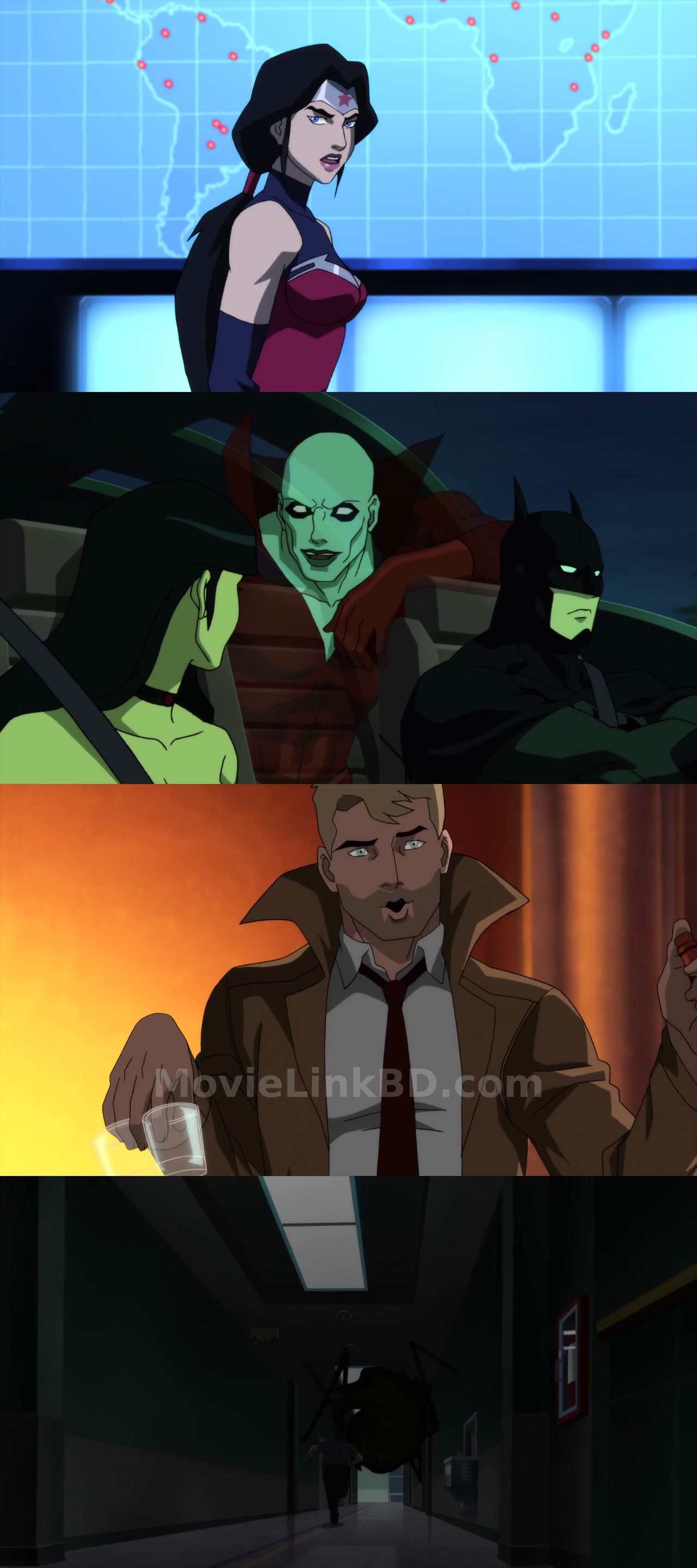 Screenshot of Justice League Dark (2017) &bull; English on MovieLinkBD