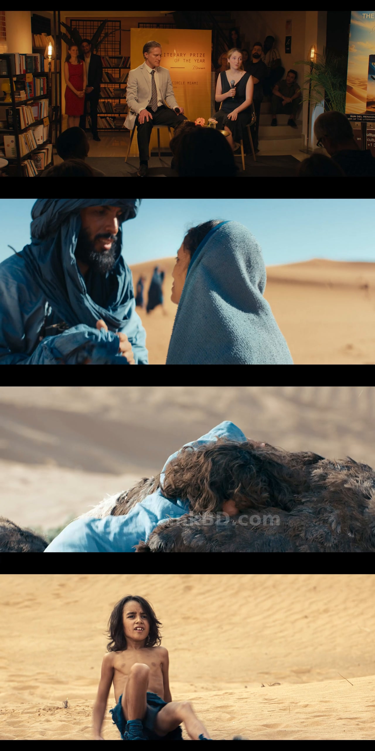Screenshot of The Desert Child  Hindi ORG (2026) &bull; Hindi + English on MovieLinkBD