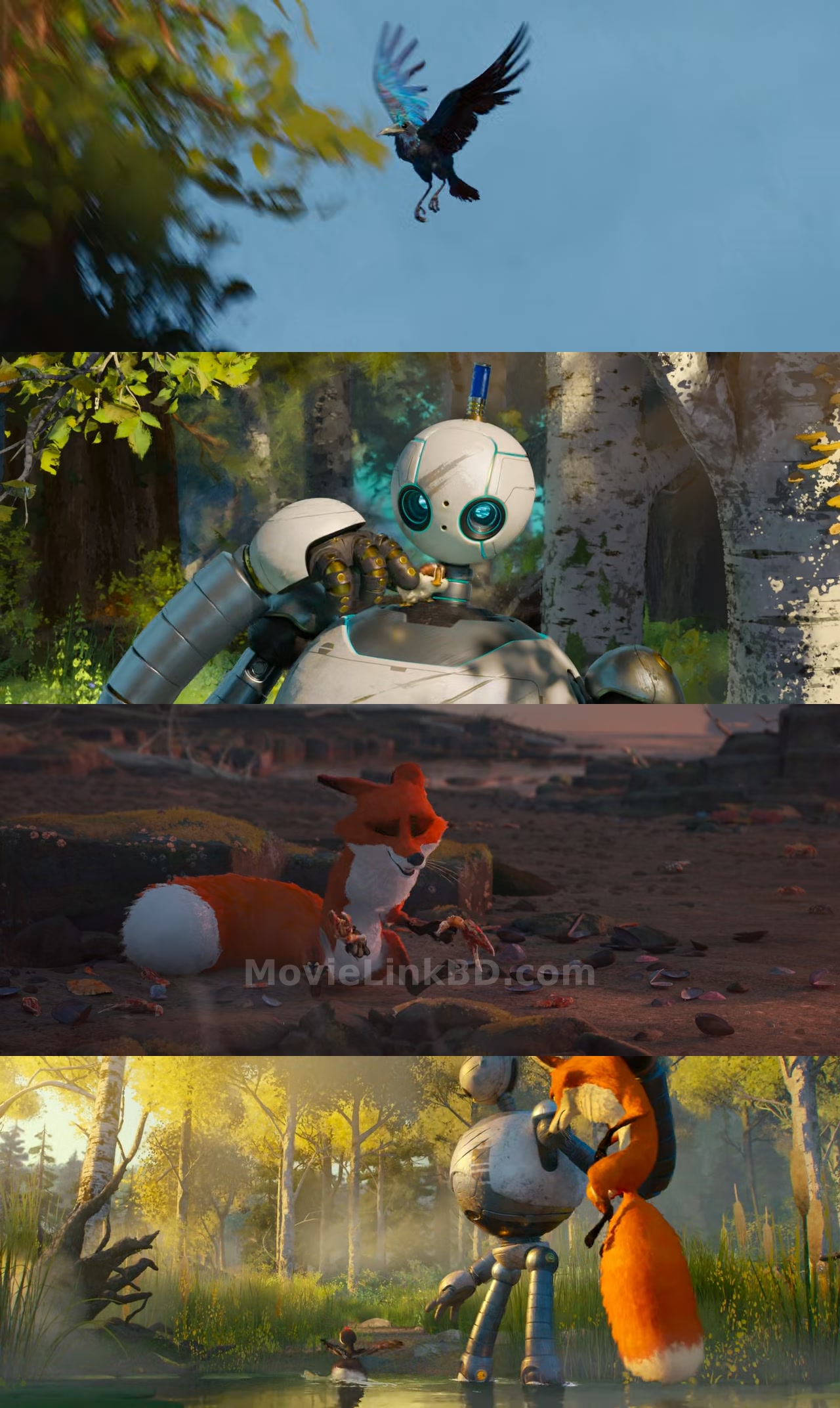 The Wild Robot  - Full HD Hindi ORG (2024) English Download | MovieLinkBD TV Movie