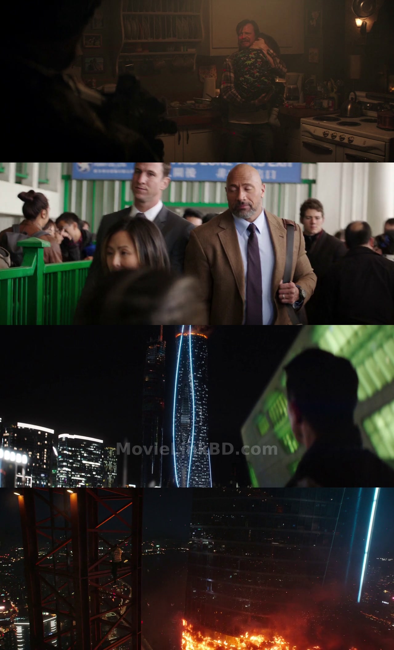 Skyscraper (2018) Dual Audio Download | MovieLinkBD TV Movie