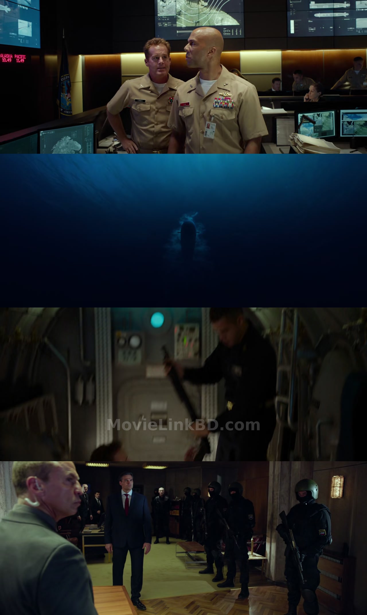 Hunter Killer (2018) &bull; English + Hindi + Dual Audio on MovieLinkBD | MovieLinkBD TV Movie