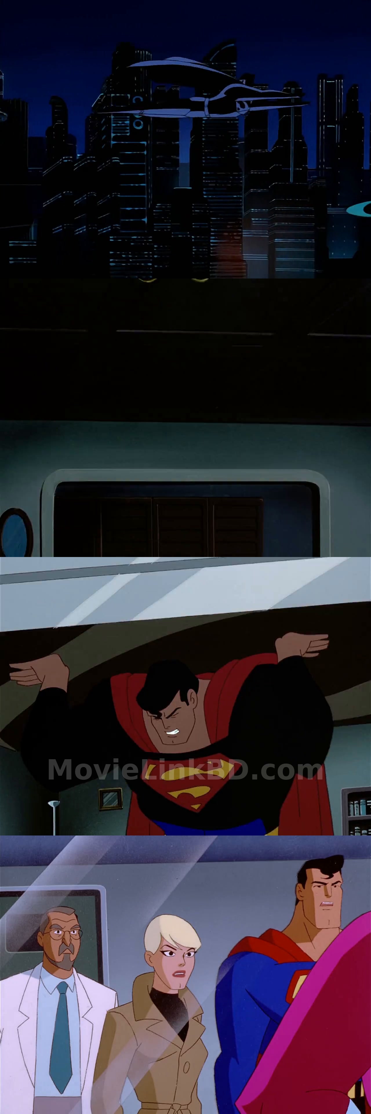 Screenshot of Superman: The Animated Series  Complete (1996) S01 Hindi Download | MovieLinkBD Shop