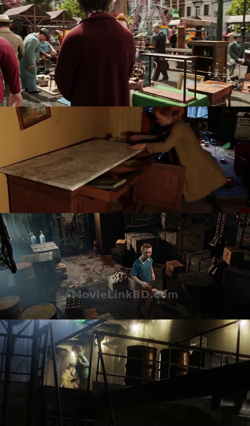 The Adventures of Tintin (2011) Hindi Download | MovieLinkBD Movie