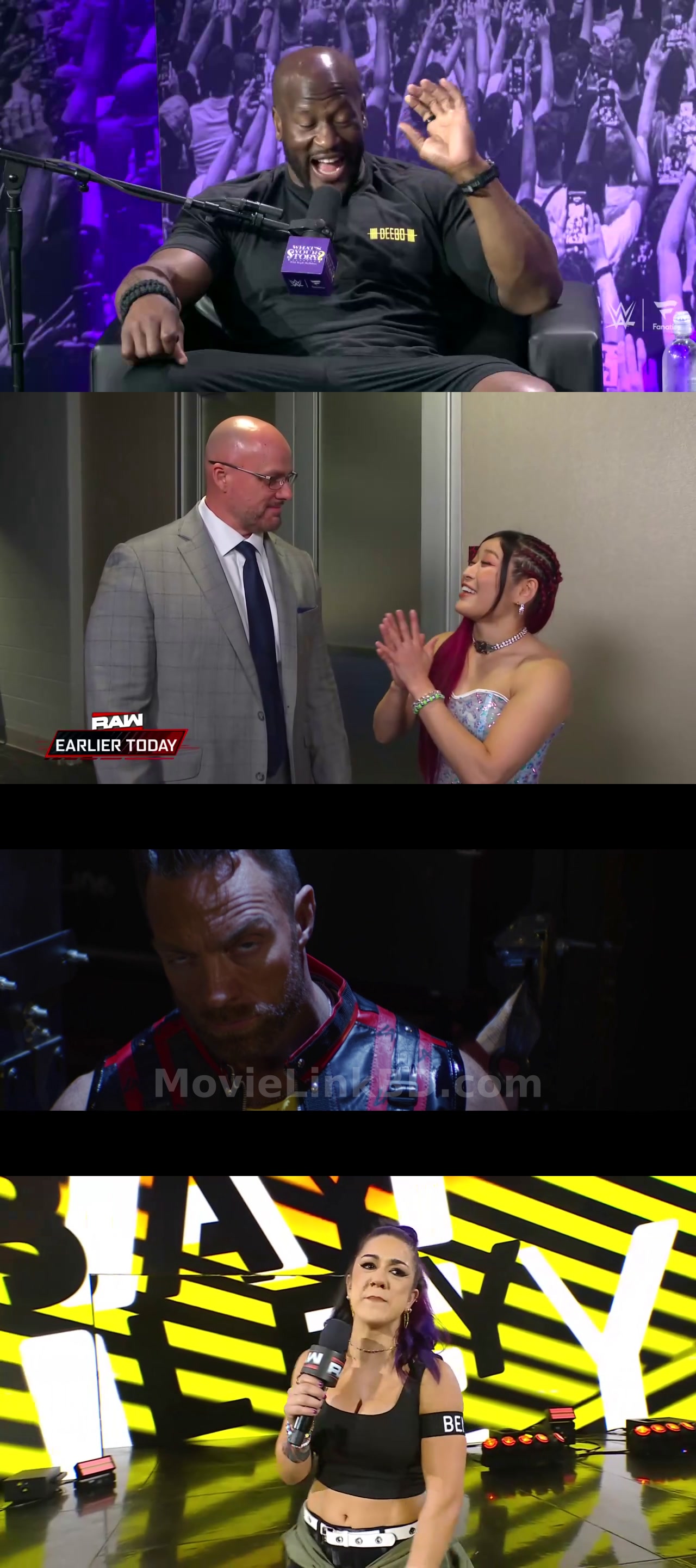 Screenshot of WWE Monday Night Raw (28th-September 2026) Hindi ORG Hindi Download | MovieLinkBD