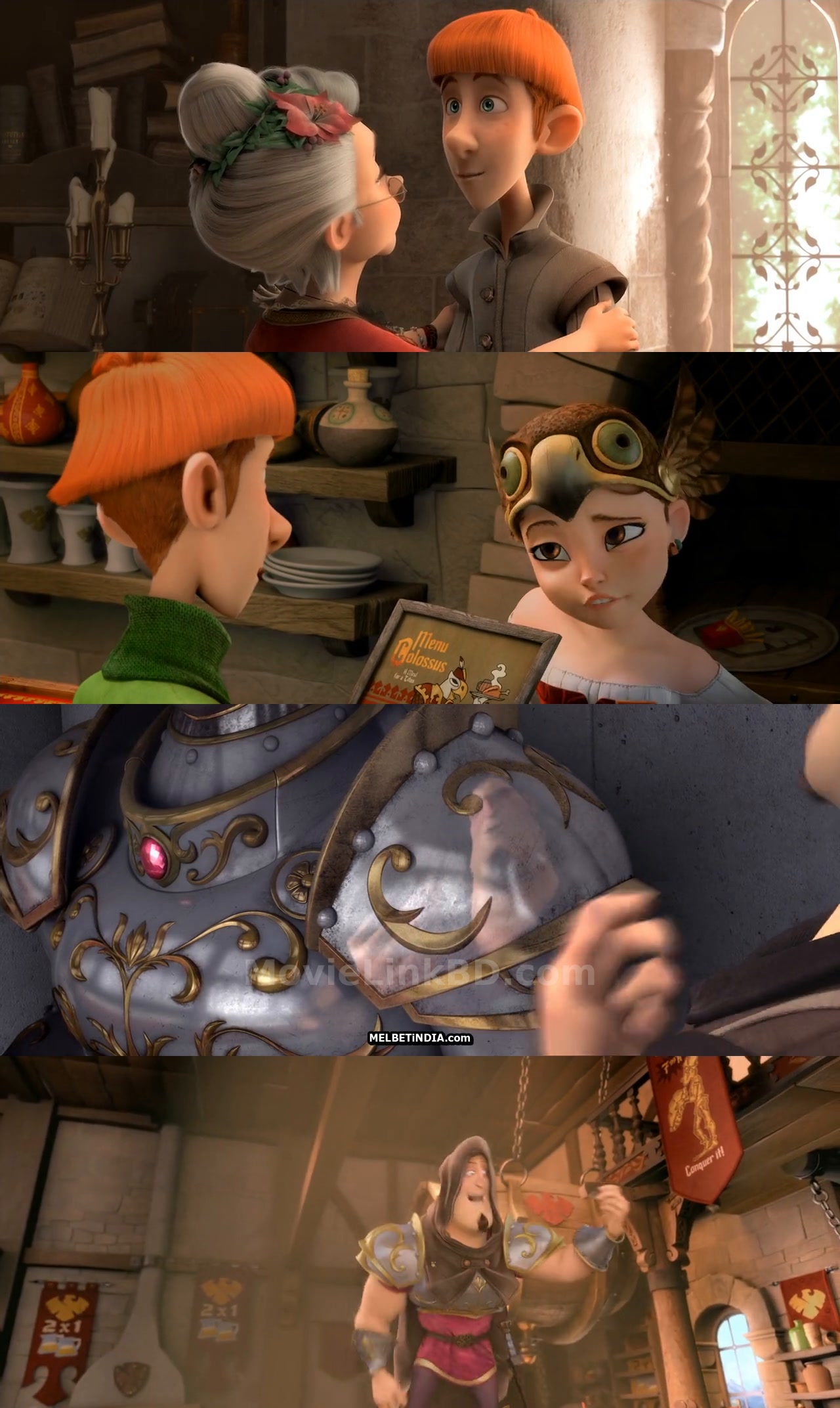 Screenshot of Justin and the Knights of Valour  Hindi ORG (2013) English Download | MovieLinkBD