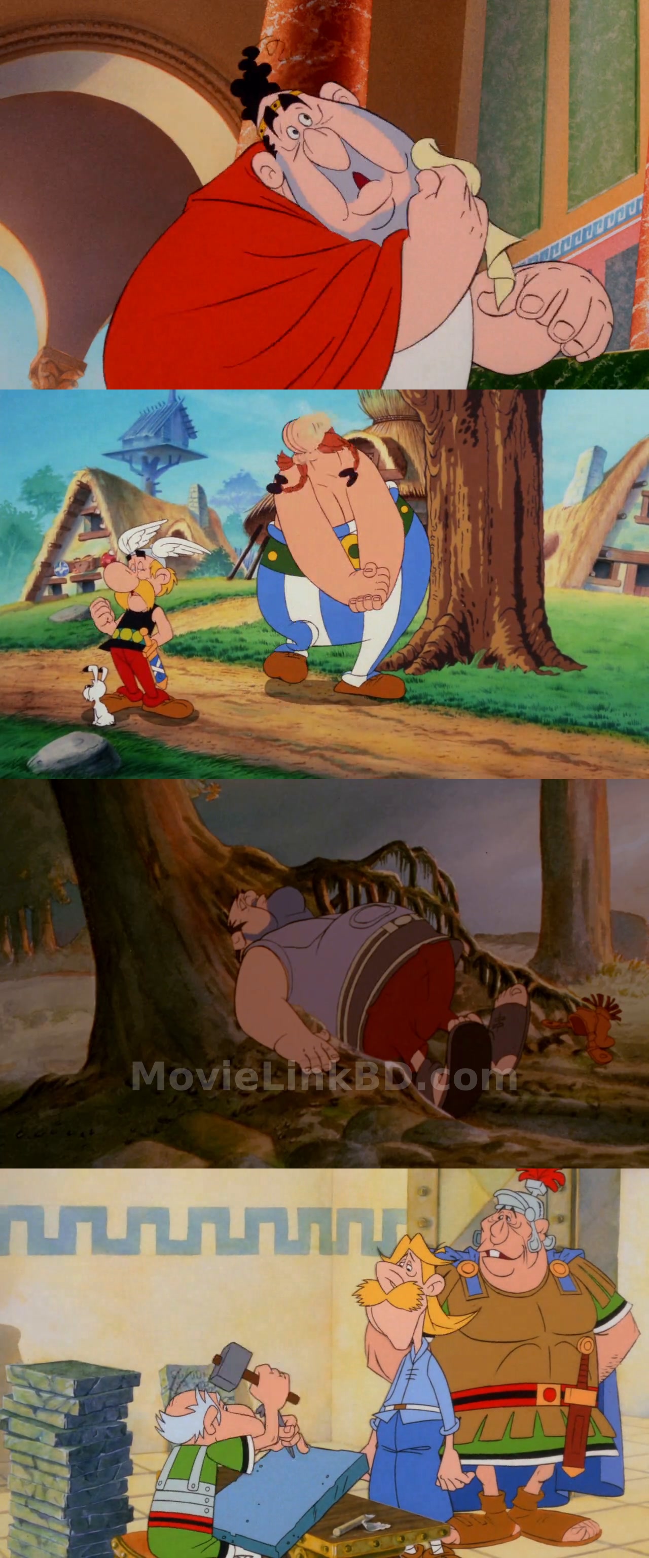 Asterix vs Caesar  Hindi ORG (1985) Hindi Download | MovieLinkBD Movie