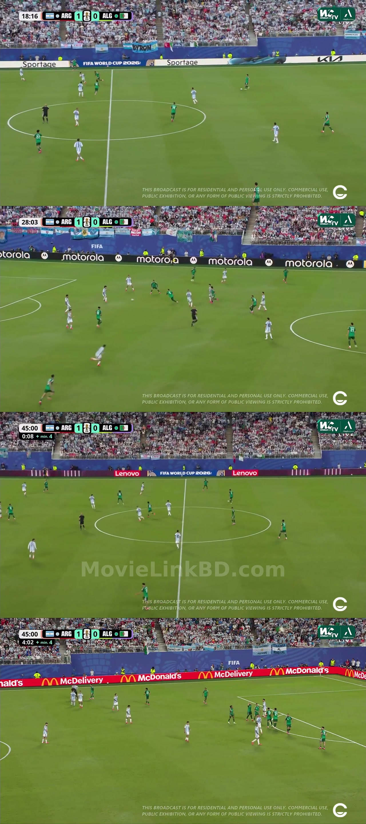 FIFA World Cup  Argentina vs Algeria 17 June 2026 (2026) Others Download | MovieLinkBD Movie