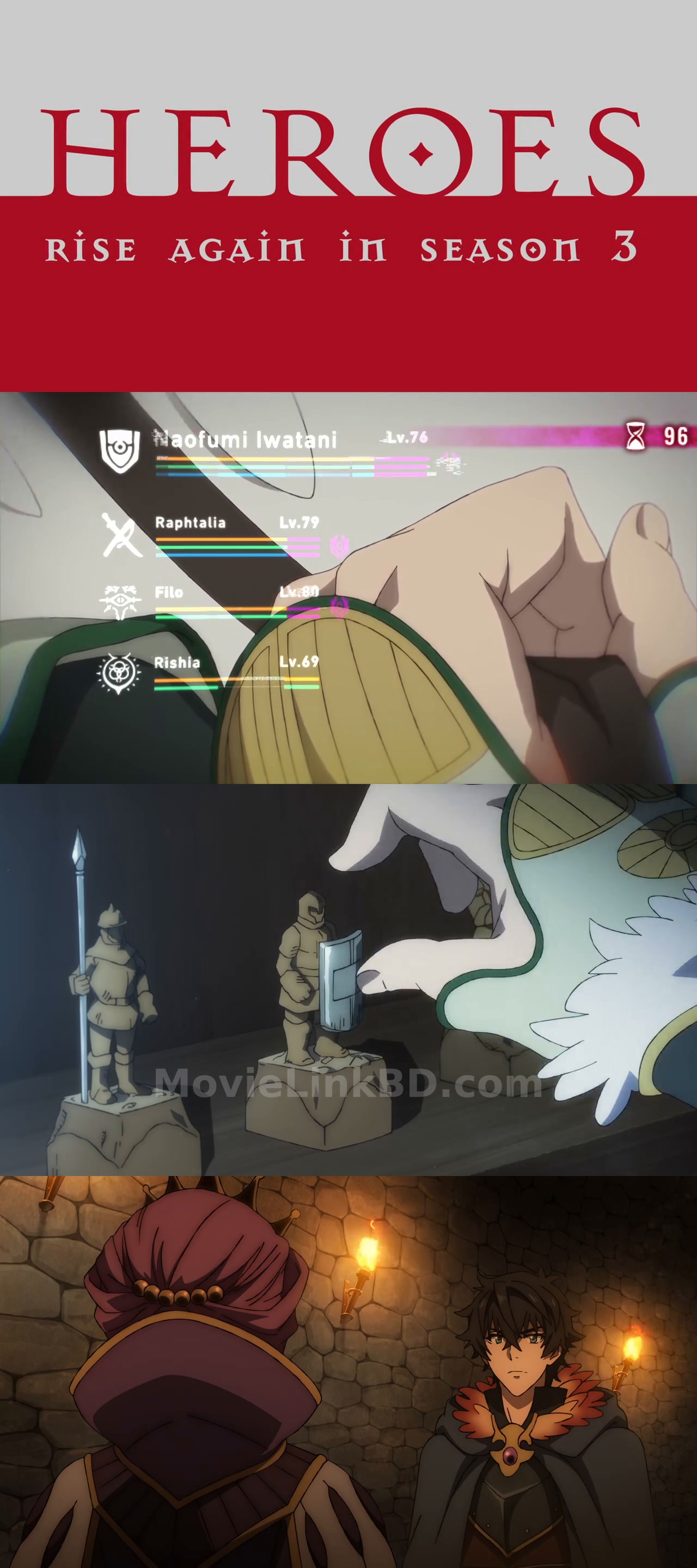 The Rising of the Shield Hero  Completed (2023) S03 Japanese Download | MovieLinkBD TV Episode 1