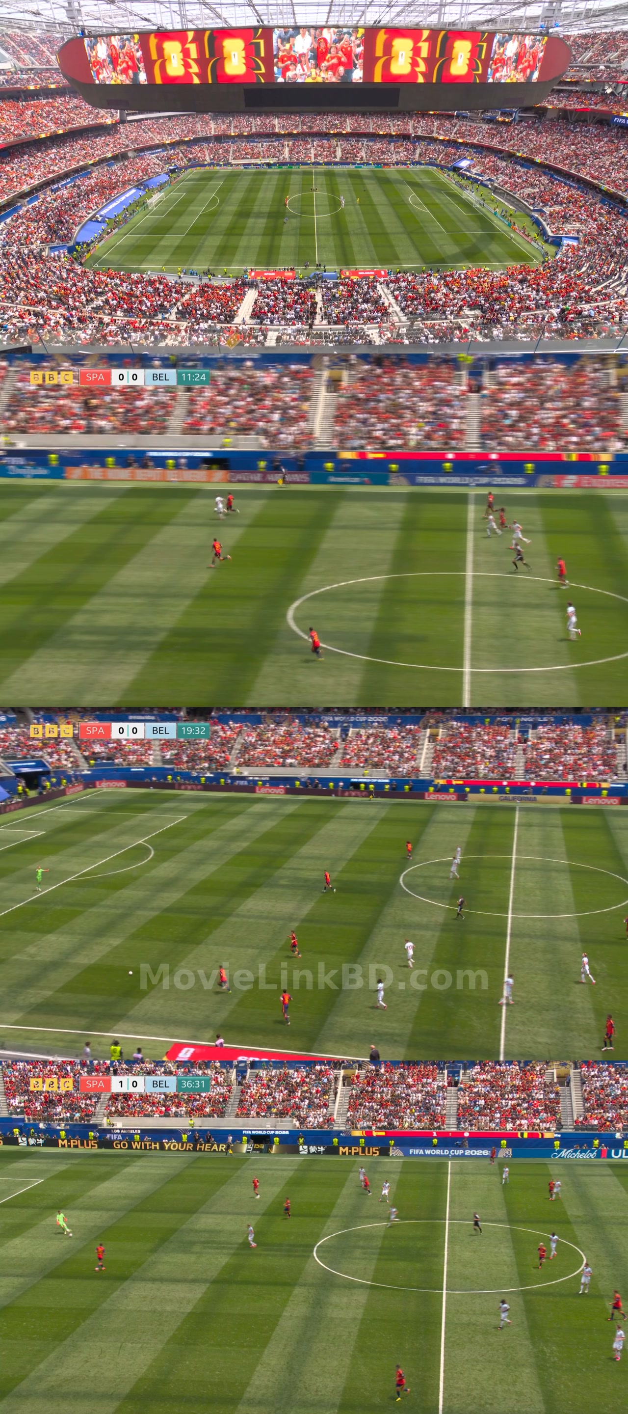 FIFA World Cup  Quarter-Final | Belgium vs Spain 10 july 2026 (2026) English Download | MovieLinkBD TV Movie