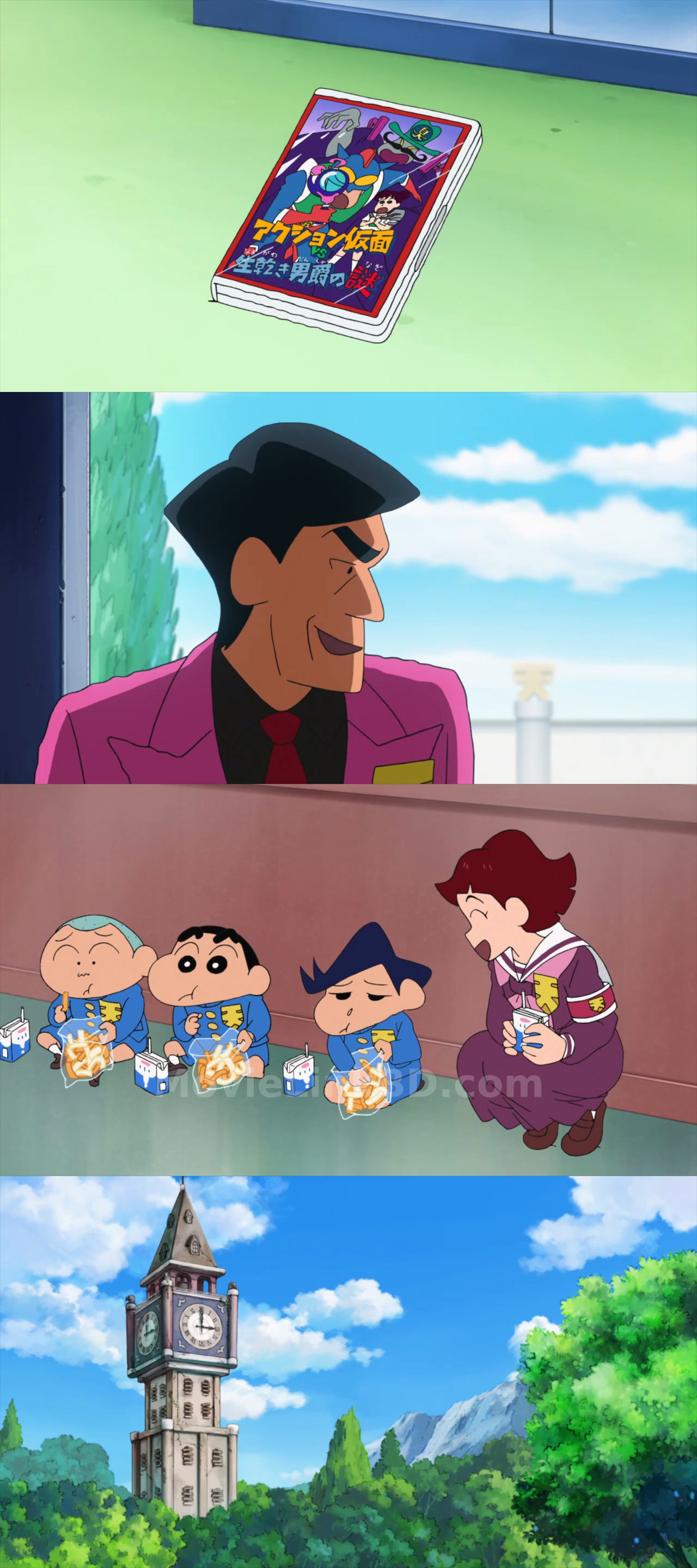 Crayon Shin-chan: Shrouded in Mystery! The Flowers of Tenkazu Academy (2021) Hindi Download | MovieLinkBD TV Movie