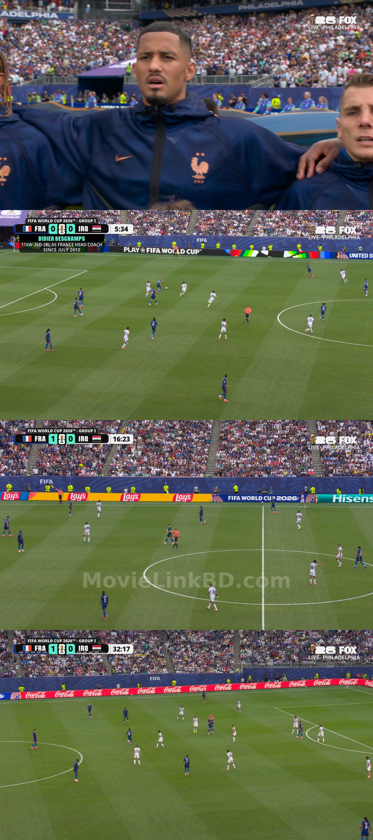 2026 FIFA World Cup  France vs Iraq - 22 june 2026 (2026) English Download | MovieLinkBD TV Movie