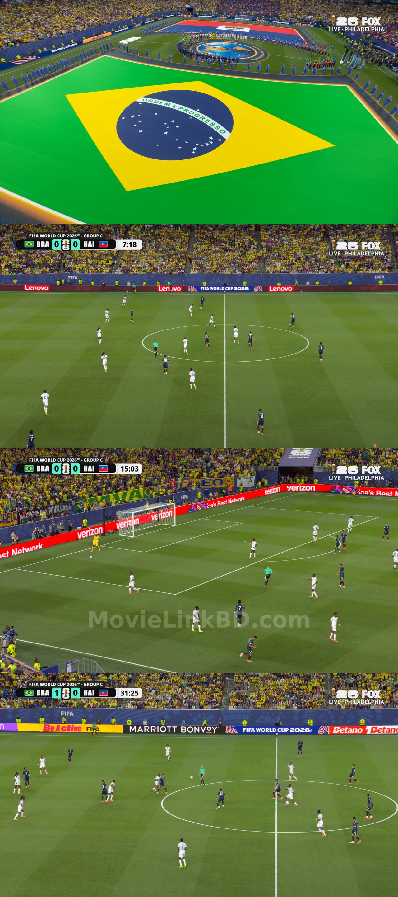 FIFA World Cup  Brazil Vs Haiti 19 june 2026 (2026) English Download | MovieLinkBD TV Movie