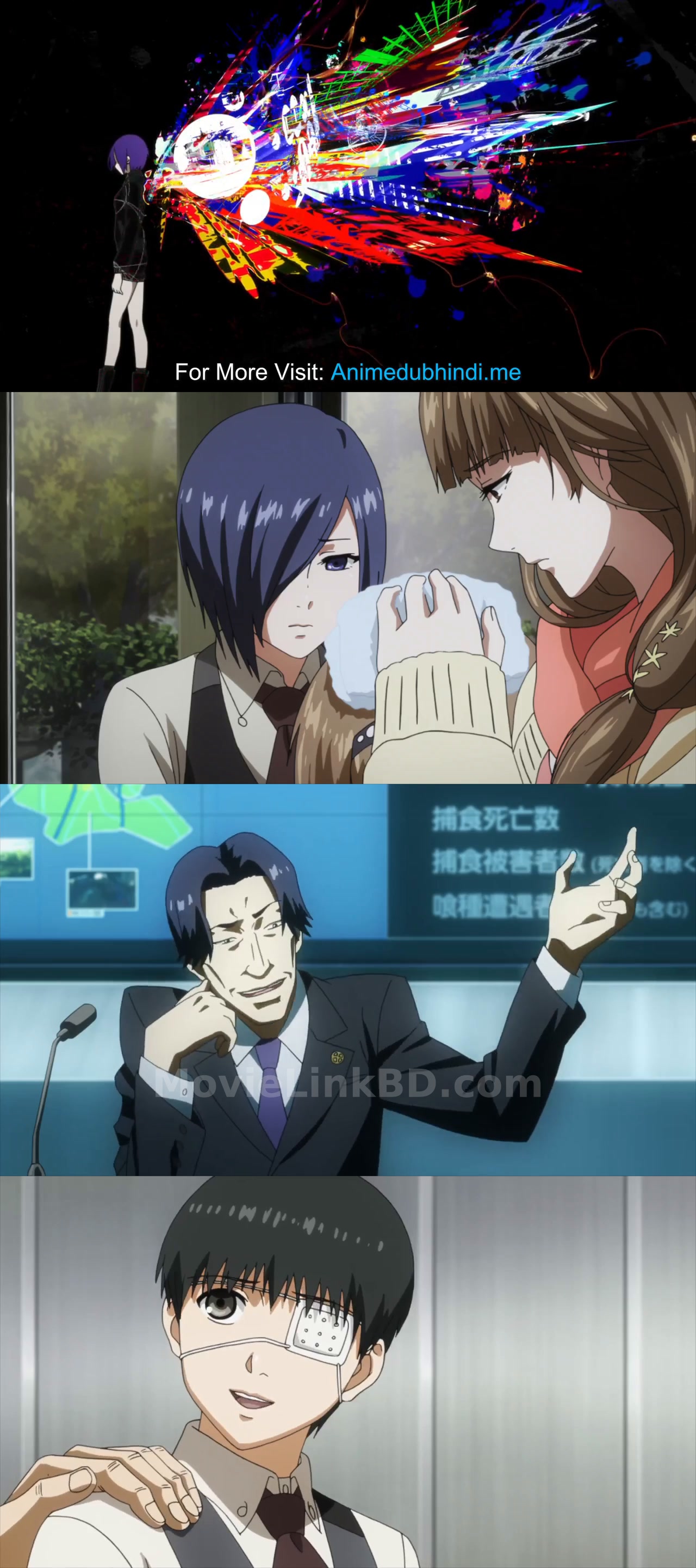 Tokyo Ghoul (2014) S01 Hindi Download | MovieLinkBD TV Season 1 Episode 3