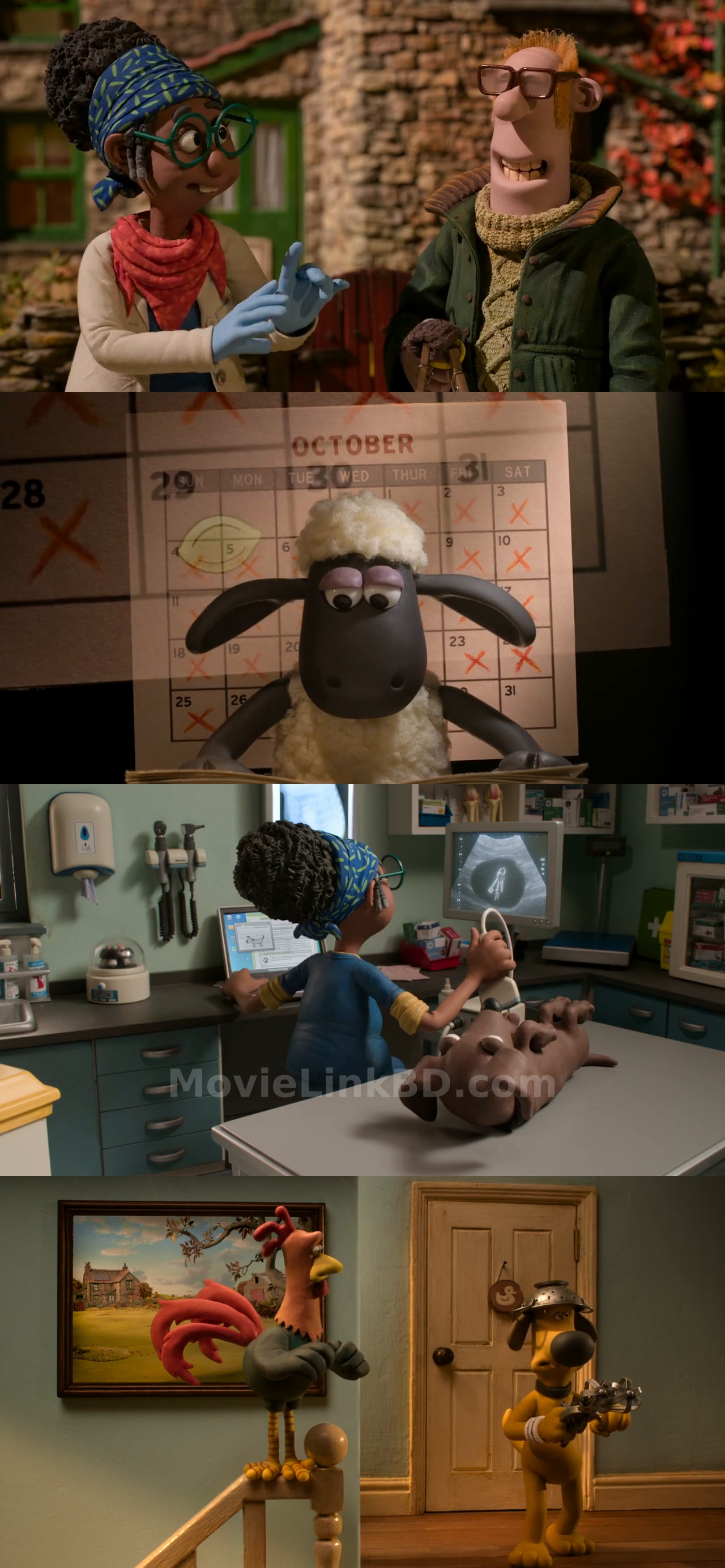 Screenshot of Shaun the Sheep: The Beast of Mossy Bottom (2026) English Download | MovieLinkBD TV